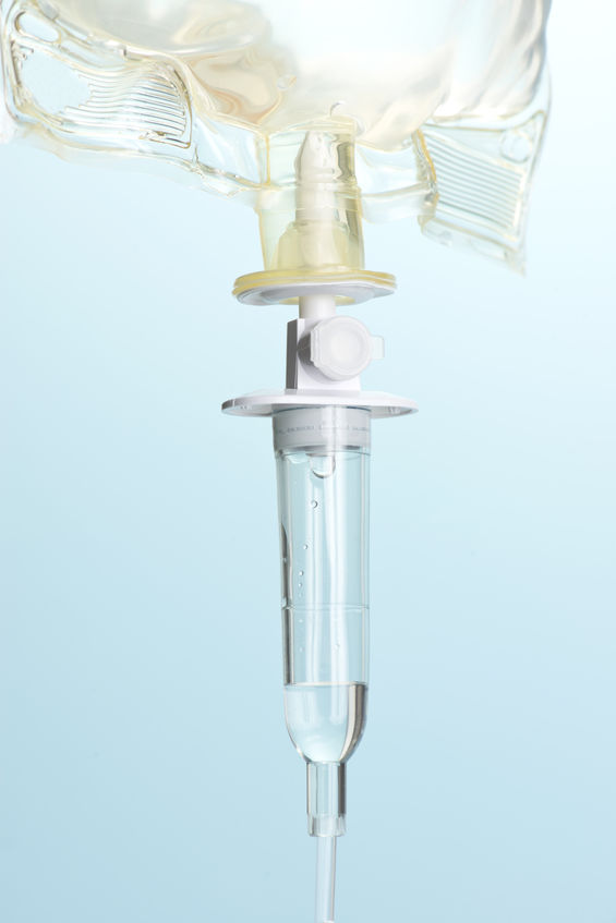 IV fluid bag