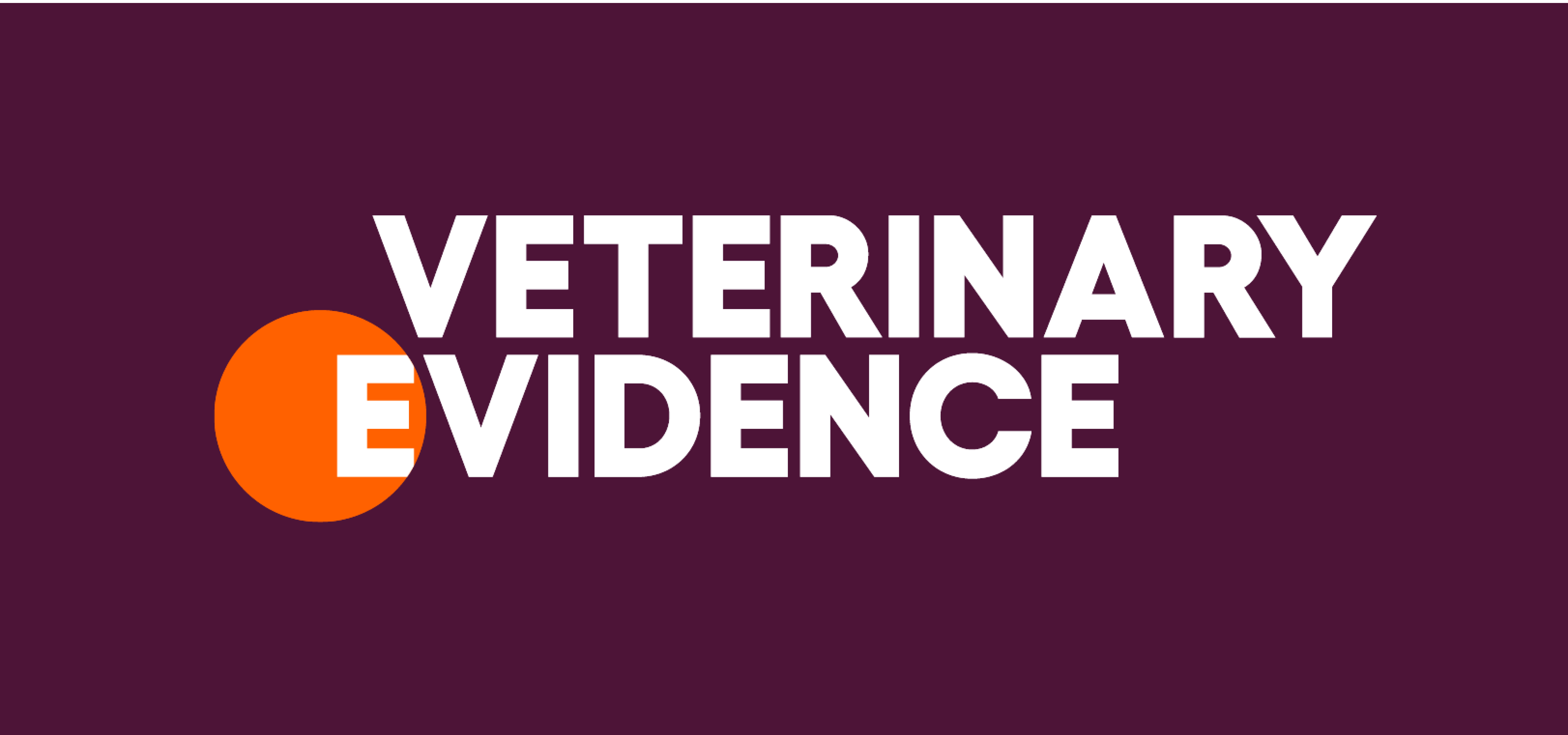 Image for Veterinary Evidence: moving forward